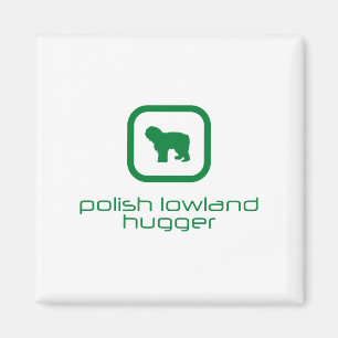 Polnischer Tiefland-Schäferhund Magnet