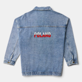 Polnischer Unabhängigkeitstag Polen Jeansjacke