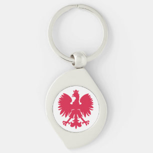 Polnischer Wappen-Adler Schlüsselanhänger