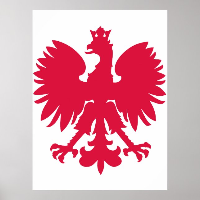 Polnischer Wappenadler Poster (Vorne)