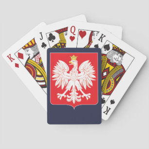 Polnischer Wappenmantel Spielkarten