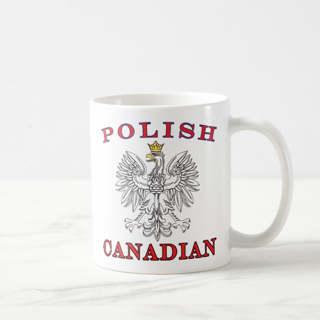 Polnischer Weißadler Kaffeetasse (Rechts)