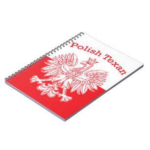 Polnischer Weißadler Notizblock