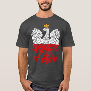 Polnischer Weißer Adler Polen Polska Design  T-Shirt