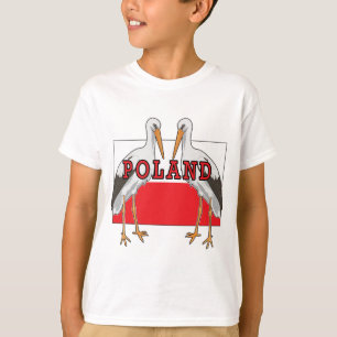 Polnischer Weißstorch Polen T-Shirt