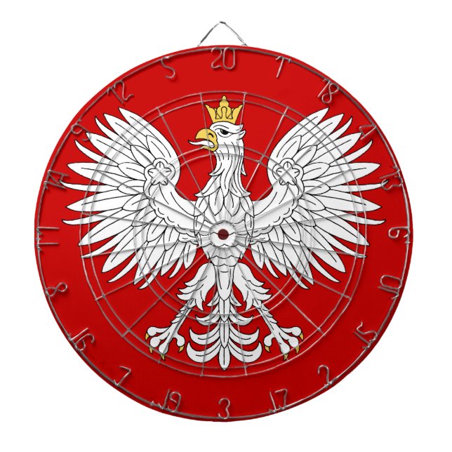 Polnisches Eagle Dartscheibe (vorne)