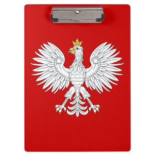 Polnisches Eagle Klemmbrett