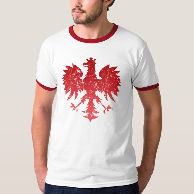 Polnisches Eagle-T-Shirt T-Shirt (Vorderseite)