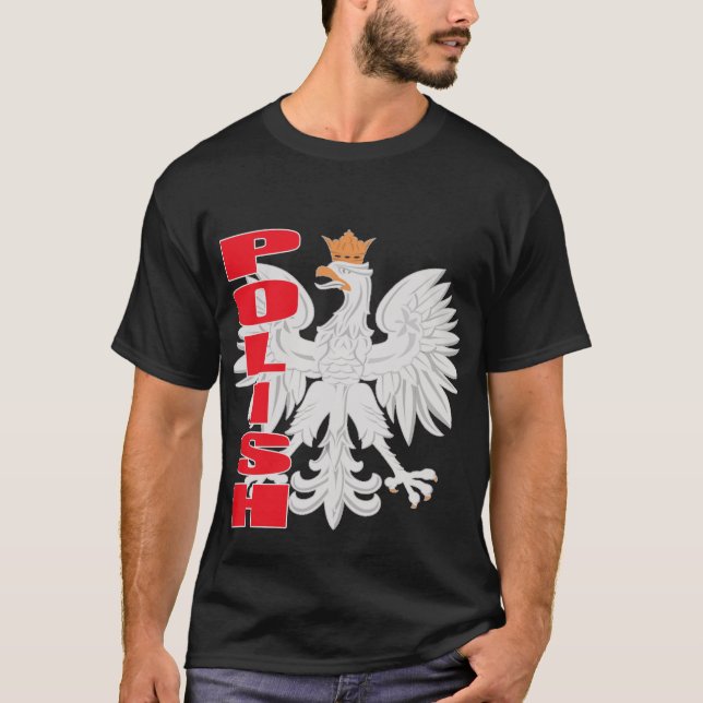 Polnisches Eagle-T-Shirt T-Shirt (Vorderseite)