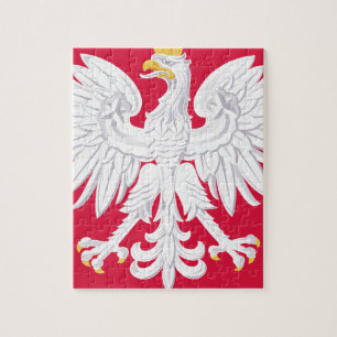 Polnisches Emblem - Polnischer Schild - Polska-Kr Puzzle