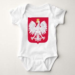 Polnisches Emblem - Polnischer Schild - Polska-Krä Baby Strampler