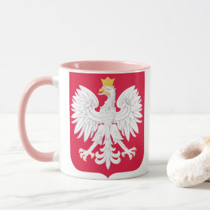 Polnisches Emblem - Polnischer Schild - Polska-Krä Tasse