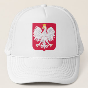 Polnisches Emblem - Polnischer Schild - Polska-Krä Truckerkappe