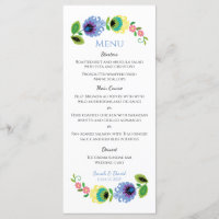 Polnisches Folk Blume Gelbe Hochzeitmenü