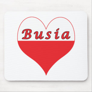 Polnisches Herz Mousepad