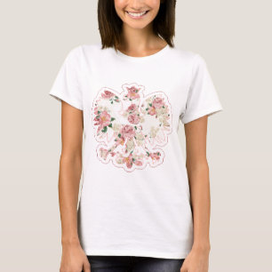 Polnisches Mit BlumenEagle T-Shirt