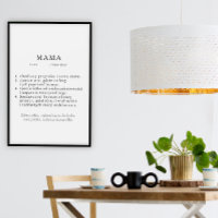 Polnisches Mum-Geschenk - MAMA Definition