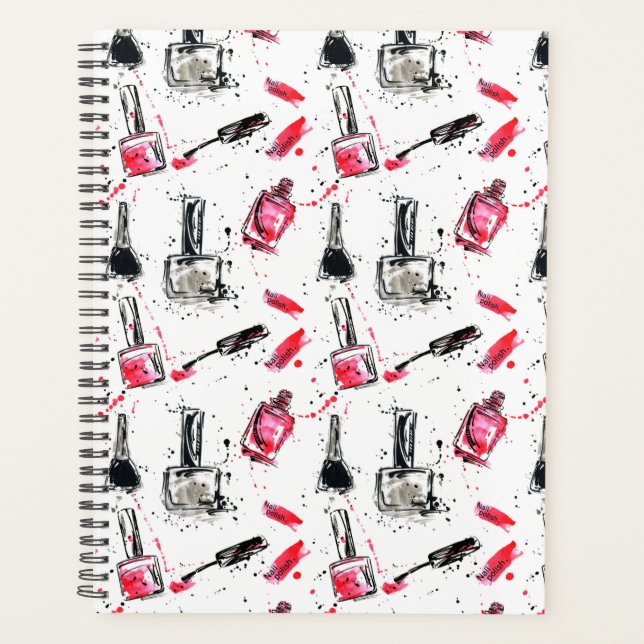 Polnisches Muster für Aquarellnagestriche Planer (Vorderseite)