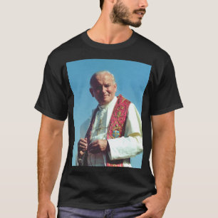 Polnisches Papst-Johannes-Paul-II.-Herren-T-Shirt T-Shirt