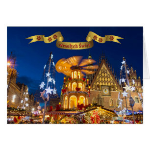 Polnisches/Polski - frohe Weihnachten/Wesołych