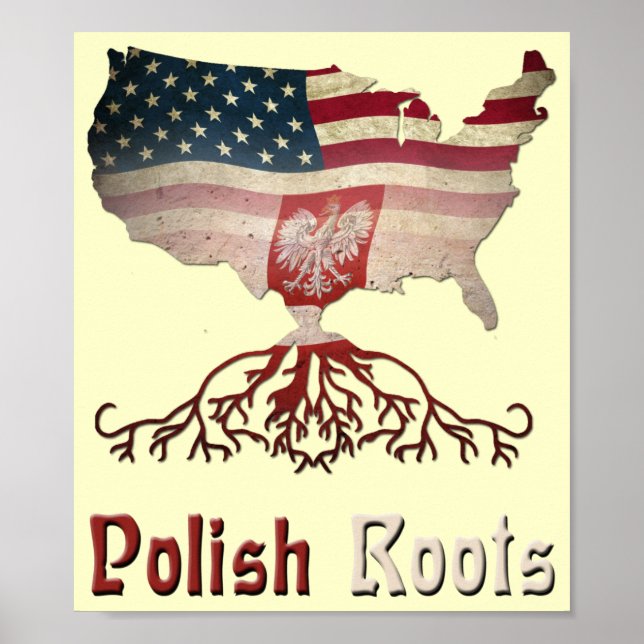 Polnisches Roots-Poster Poster (Vorne)