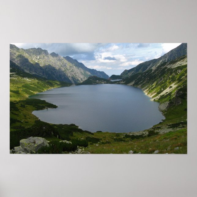 Polnisches Tal mit fünf Likes, Tatra Poster (Vorne)