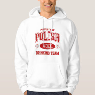 Polnisches trinkendes Team Hoodie