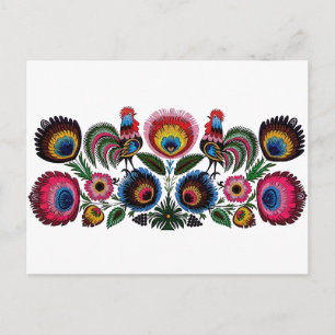 polnisches Volk Postkarte