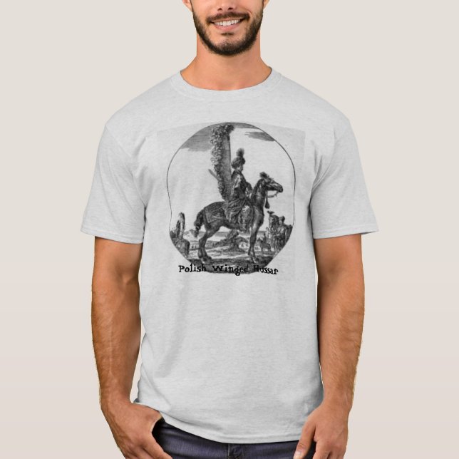 Polnisches Winged Hussar T-Shirt (Vorderseite)