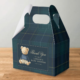 Polo Bear Baby Shower Thank You Geschenkschachtel