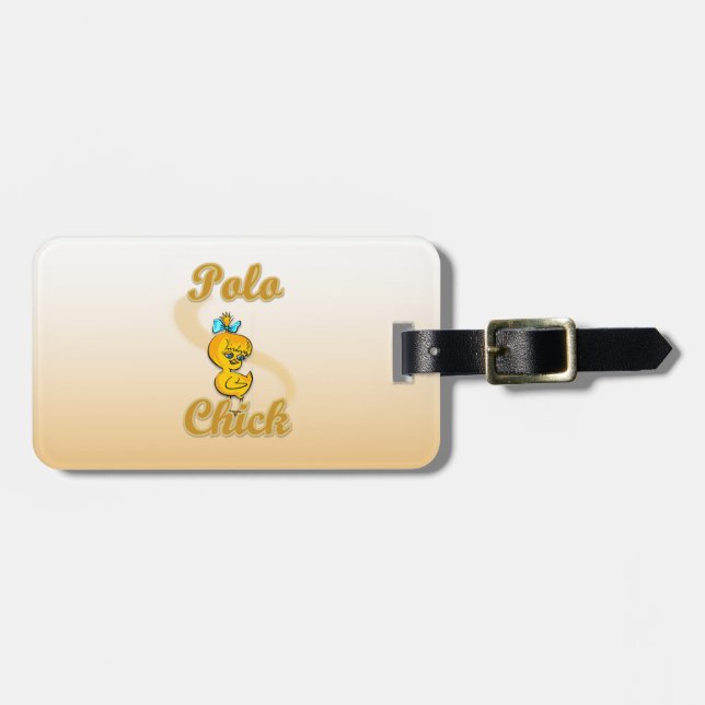 Polo Chick Gepäckanhänger (Vorderseite horizontal)