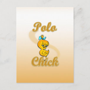 Polo Chick Postkarte