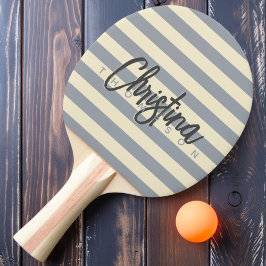 Polo Dove Graue Farbe des mittleren Jahrhunderts Tischtennis Schläger