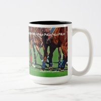 Polo-Huf-u. Holzhammer-Tasse