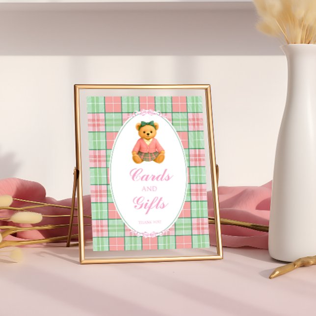 Polo Luxury Teddy Bear Babyduschkarten und Geschen Poster (Von Creator hochgeladen)