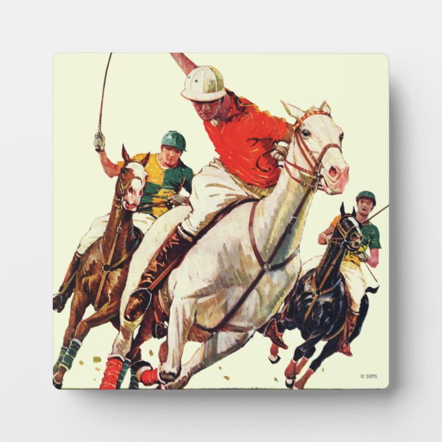 Polo Match Fotoplatte (Vorderseite)