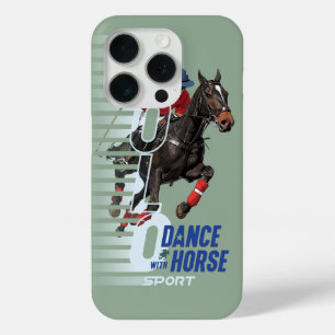 Polo-Meisterschaft Reitsport Tänzer mit Pferd Case-Mate iPhone Hülle