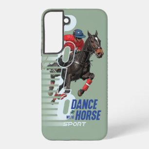 Polo-Meisterschaft Reitsport Tänzer mit Pferd Samsung Galaxy Hülle