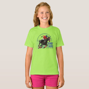 Polo-Meisterschaft Reitsport Tänzer mit Pferd T-Shirt