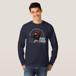 Polo-Meisterschaft Reitsport Tänzer mit Pferd T-Shirt