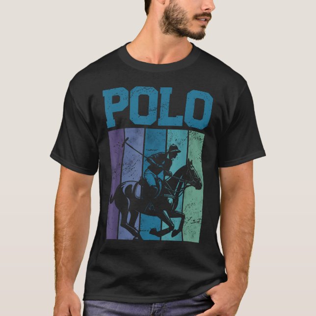 Polo Pferd Polo Spieler Reiten (Vorderseite)