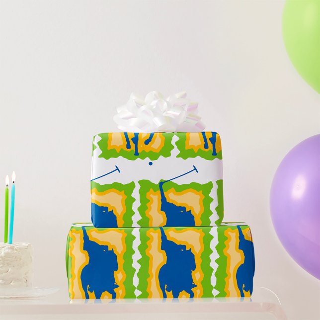 Polo Player Geschenkpapier (Von Creator hochgeladen)