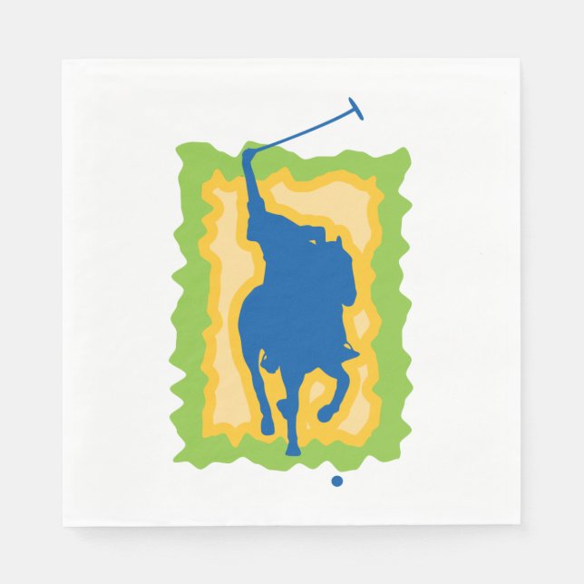 Polo Player Serviette (Vorderseite)