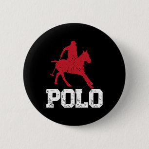 Polo Players Reiten Reiten Reitsport Button