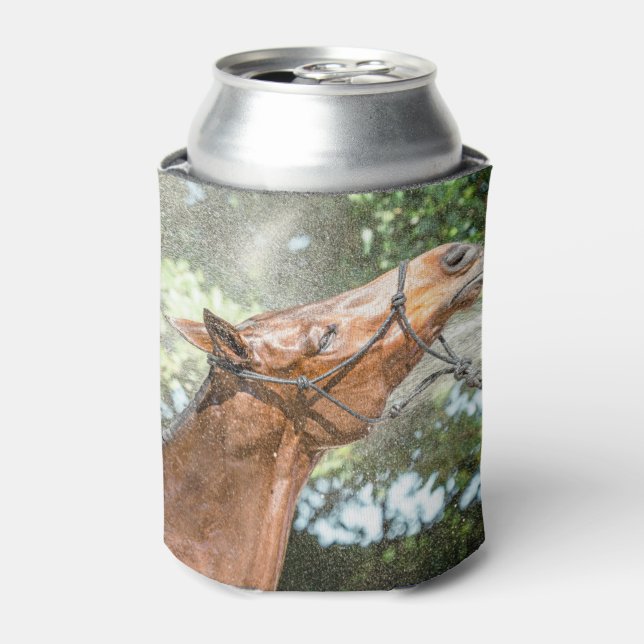 🐎 Polo Pony Shower Time Beverage / Dose Cooler Dosenkühler (Kanne Vorderseite)