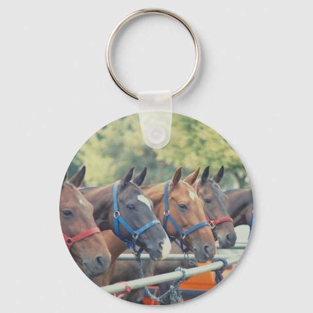 Polo Pony String Schlüsselanhänger (Vorderseite)