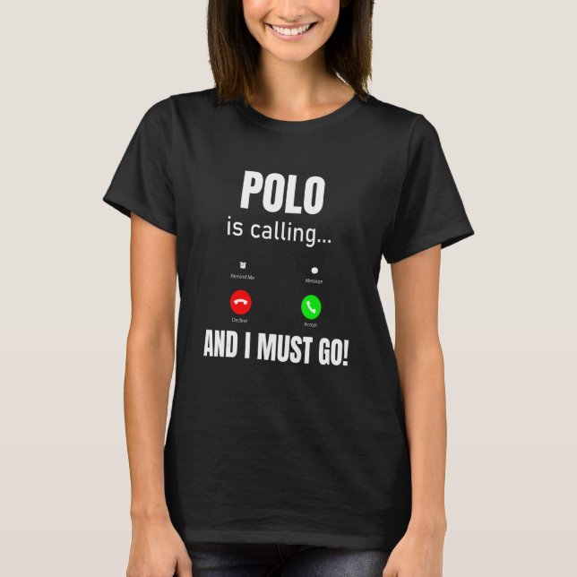 Polo ruft an und ich muss gehen (Vorderseite)