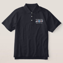 Polo-Shirt bestickt für Navy- und Black-Shirts