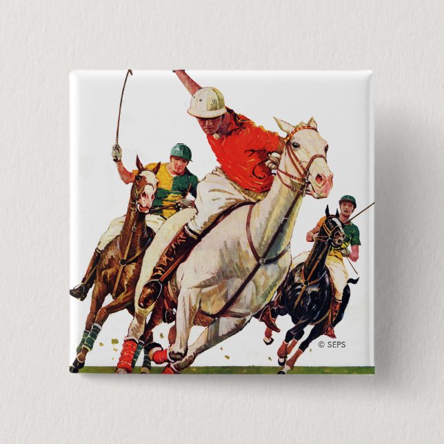 Polo-Spiel Button (Vorderseite)