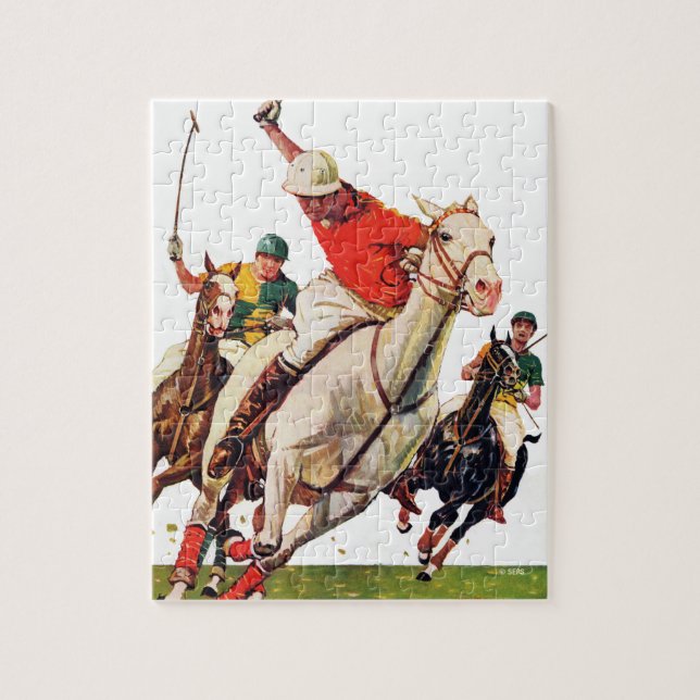 Polo-Spiel Puzzle (Vertikal)